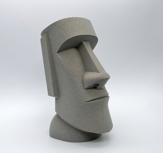 Escultura Cabeza Moai