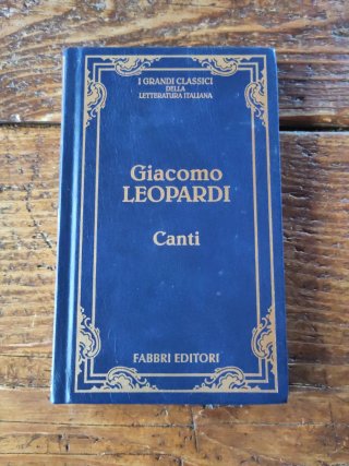 Canti di Giacomo Leopardi
