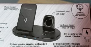 Cargador Inalámbrico 3 en 1 Dos unidades  7€ uno