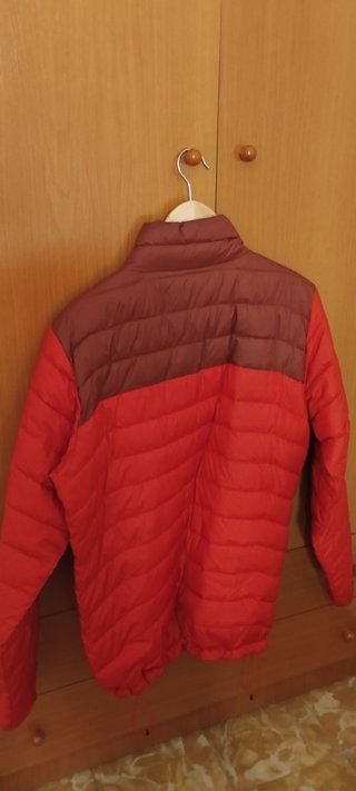Chaqueta Columbia Hombre Roja y Marrón