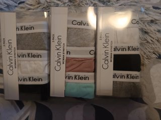 Calvin Klein Tangas Pack 3 Talla S