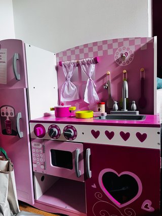 Cocina de Juguete de Madera con Accesorios