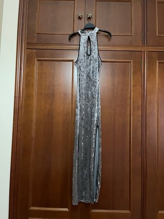 Vestido largo de fiesta bershka