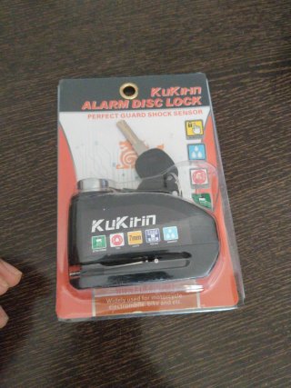 Kukirin Alarma Disco Candado Moto