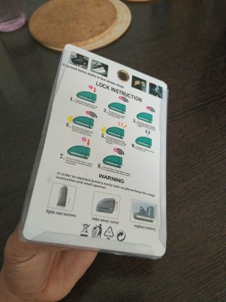 Kukirin Alarma Disco Candado Moto