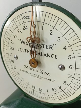 Báscula postal Antigua Waymaster Letter Balance