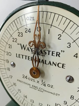 Báscula postal Antigua Waymaster Letter Balance