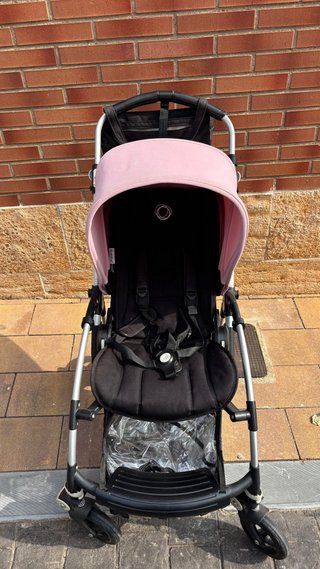 Bugaboo Bee 3 Rosa + Accesorios Originales