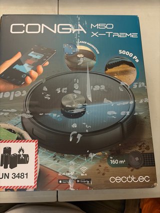 Robot aspirador Cecotec Conga M50