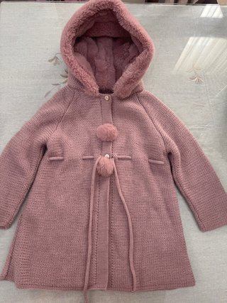 Abrigo niña rosa Martin Aranda 3 años
