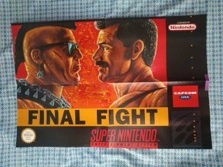 Póster Final Fight Super Nintendo