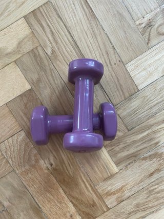 Mancuernas Moradas y Azules