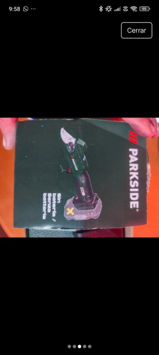 Tijeras de podar Parkside 20 v