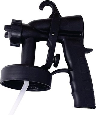 Pistola de pintura con rosca