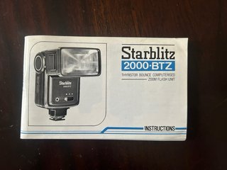 Flash para Cámara Réflex Starblitz 2000 BTZ