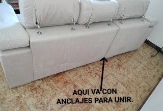 Sofá Cheslong beige