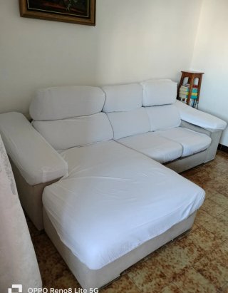 Sofá Cheslong beige