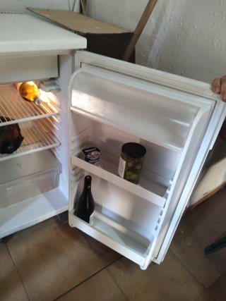 Nevera Eléctrica Zanussi Blanca