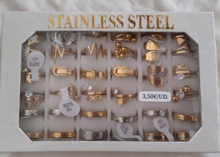 Anillos de Acero Inoxidable