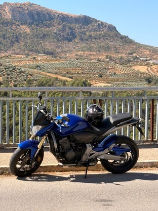 Honda CB600 Naked Azul hornet
