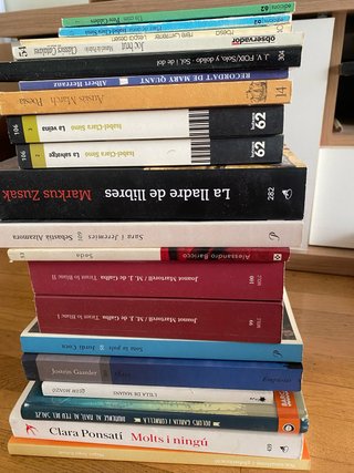 20 libros en catalán