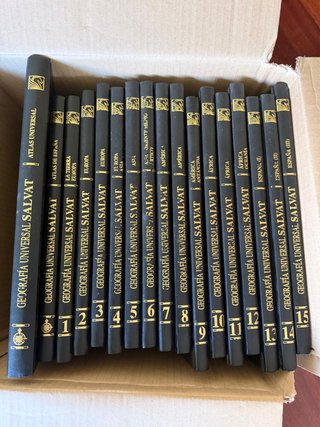 Colección Geografía Universal Salvat - Lote de 17
