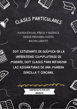 Clases particulares a domicilio Aranjuez