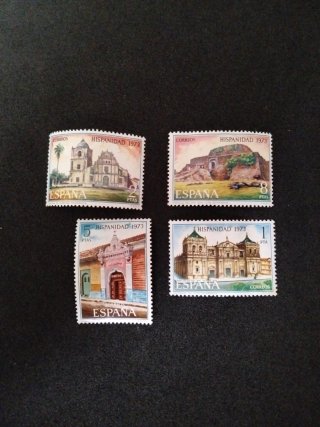 Sellos nuevos España Hispanidad 1973