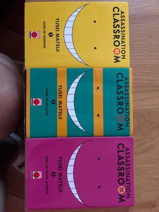 3 mangas assassination classroom