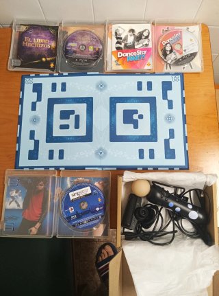 PACK WONDERBOOK PS3 CON 2 JUEGOS, MANDO MOVE,CAMAR