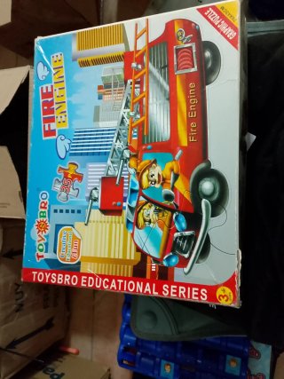 Puzzle Infantil Camión de Bomberos Toysbro