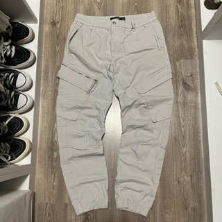 Cargo Pull&Bear Pantalón Cargo Beige M