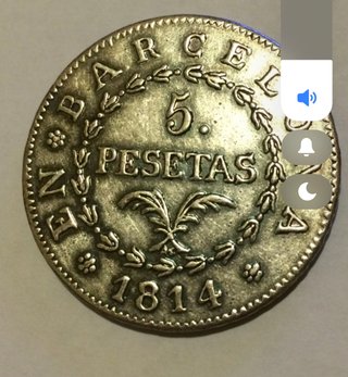 Moneda Alfonso XIII 1895 réplica