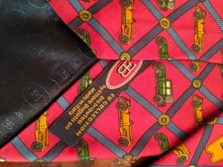 Corbata Bugatti Clásica Coches Vintage