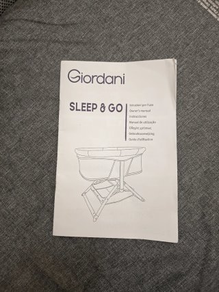 Cuna de viaje Giordani Sleep & Go