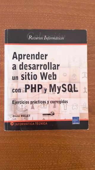 Aprender a desarrollar un sitio web con PHP y M...