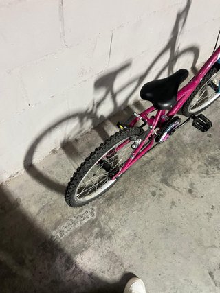 Bicicleta infantil rosa 20 pulgadas