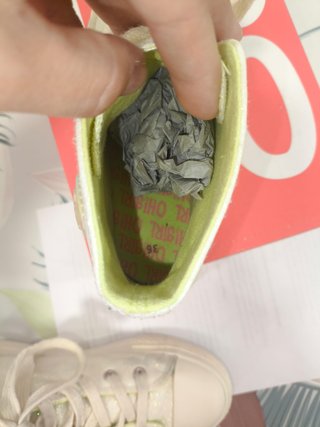 Zapatillas altas Oh! Girl talla 36 con purpurina