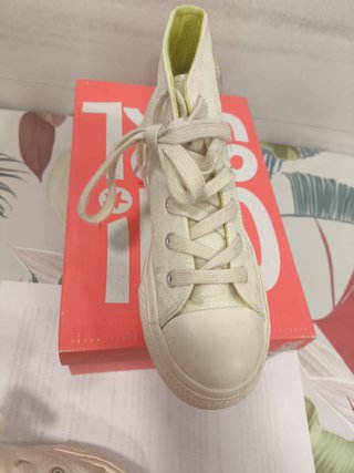 Zapatillas altas Oh! Girl talla 36 con purpurina