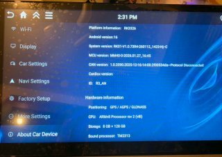 Pantalla Android para Hyundai Santa Fe 06-12