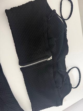 Conjunto de dos piezas negro