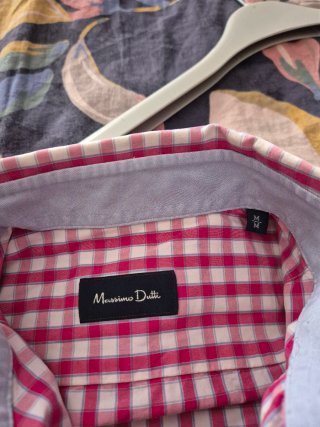Camisa Massimo Dutti Cuadros Vichy Talla M