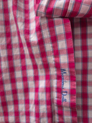 Camisa Massimo Dutti Cuadros Vichy Talla M