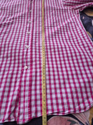 Camisa Massimo Dutti Cuadros Vichy Talla M