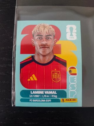 Cromo Lamine Yamal Panini FWC 2026