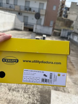 Scarpe antinfortunistiche Diadora Utility