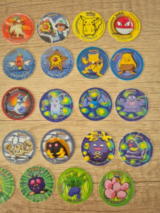 Lote tazos 1 Pokemon Edición Portugal 34/51