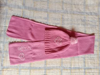 Conjunto bufanda y gorro infantil