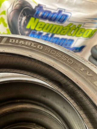 Pareja neumáticos continental y Pirelli