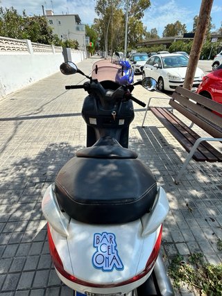 Suzuki Burgman 125 Scooter Blanco